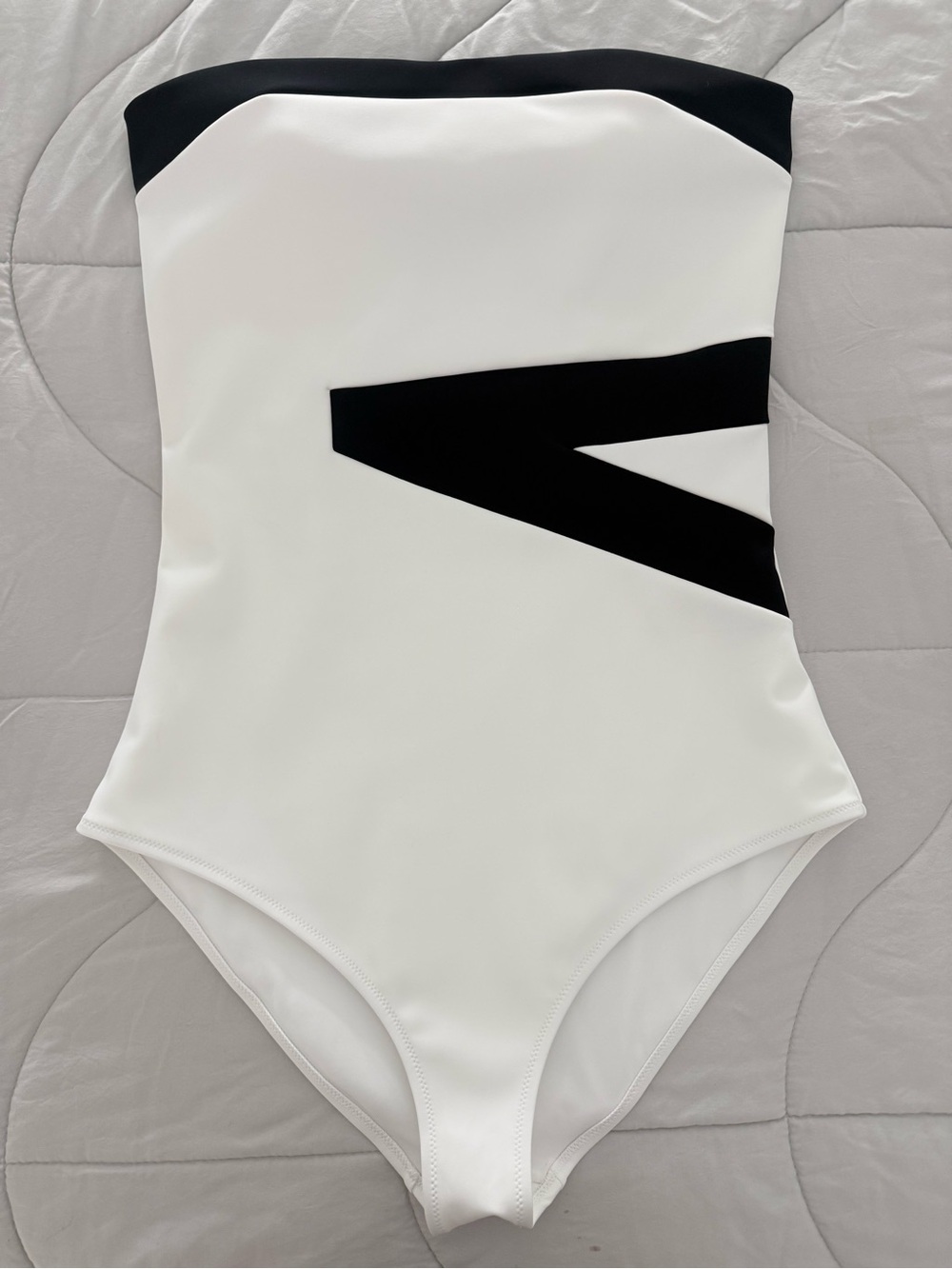Chiara Boni 1 pc strapless swimsuit.  Sz L (48)